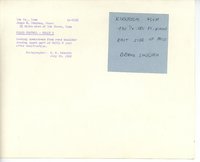 Flood control - gully E, 1949
