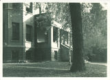 East Hall entrance portico of Seashore Hall, the University of Iowa, 1920s