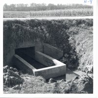 Chester Gray farm water control structure, 1962