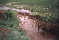 Water control in a field 