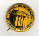 Homecoming badge, October 19, 1929