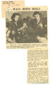 WACs dress dolls