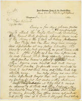 27. Gen. Samuel R. Curtis to Lincoln on conflicts with Arksansas Military Governor John S. Phelps