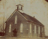 St. Joseph's Catholic Church in Garnavillo, Iowa -1876