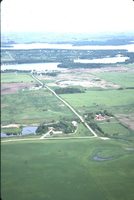 Aerial Photo of Chet Miller's Farmland.
