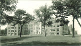Southwest side of Medical Laboratories, the University of Iowa, circa 1928