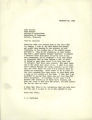 Letter from Challoner to Leopold, December 20, 1933
