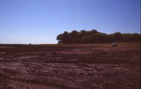 Larry Braby's Farm Before and After a Wetland Construction Project.