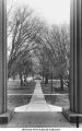 Old Capitol central walk, The University of Iowa, between 1915 and 1920