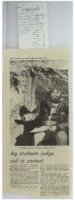 1976 - Ag Studens Judge Soil in Contest