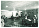 Staff lounge in Main Library, the University of Iowa, April 1970