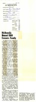 McDowells named 1969 conservation family. 