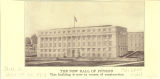 The new hall of physics, the University of Iowa, 1910