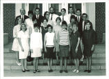 School of Library Science graduates and faculty, The University of Iowa, August 1968