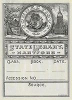Connecticut State Library bookplate 
