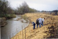 1999 Flint Creek Work Day  on Richard Osborn's property