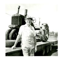 Farmer and Tractor