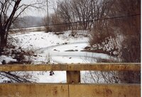 1999  Flint Creek stream bank stabilized on Robert Yeager Property