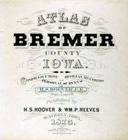 Title Page; Bremer County Plat Map 