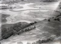 Unidentified Aerial Views of Farmland in Davis County, Iowa