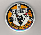 Homecoming badge, October 24, 1992