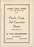Cherokee County Soil Conservation District Annual Report - 1967