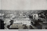 View of Oskaloosa Looking East from Courthouse, 1896; Mahaska County; Iowa