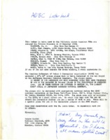 Letter about the Palawan Massacre Memorial to be installed.