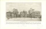 University Hospital facing Iowa Avenue, The University of Iowa, 1917