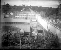 BI 218  View over wrecked buildings