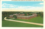 The Quadrangle men's dormitory, The University of Iowa, 1930