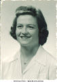 Portrait of a young woman, The University of Iowa, 1940s