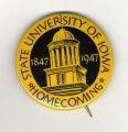 Homecoming badge, October 11, 1947
