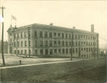 Northeast view of Engineering Building, the University of Iowa, circa 1908