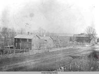 Back street, Middle Amana, Iowa, 1900s