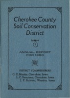 Cherokee County Soil Conservation District Annual Report - 1950