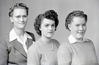 Mrs. Louise Curtis, Betty & Donna