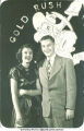 Couple posed at a dance, The University of Iowa, 1949