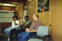 2000 The Covington's and Shawn Dettmann at the open house in May 2000.