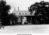Delta Chi Fraternity house, Iowa City, Iowa, July 1937
