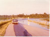 Car Drives on Troy Road Just east of Fox Bridge