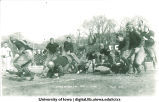 Iowa-Nebraska football game at Iowa Field, The University of Iowa, November 25, 1916