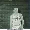 Iowa basketball player Bill Seaberg, The University of Iowa, 1956