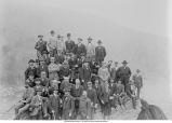 Geological excursion at Harper's Ferry, Va., late 1890s or early 1900s