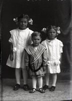 Three children standing