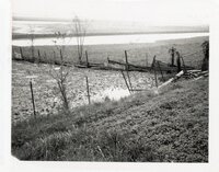 1976 Diversion terrace after 4 inch rain