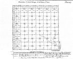 Iowa land survey map of t089n, r016w