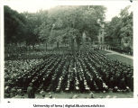 Commencement on the Pentacrest, The University of Iowa, June 1928
