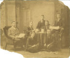 Engineering students, The University of Iowa, 1890s