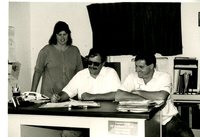 Conservationists at a Desk